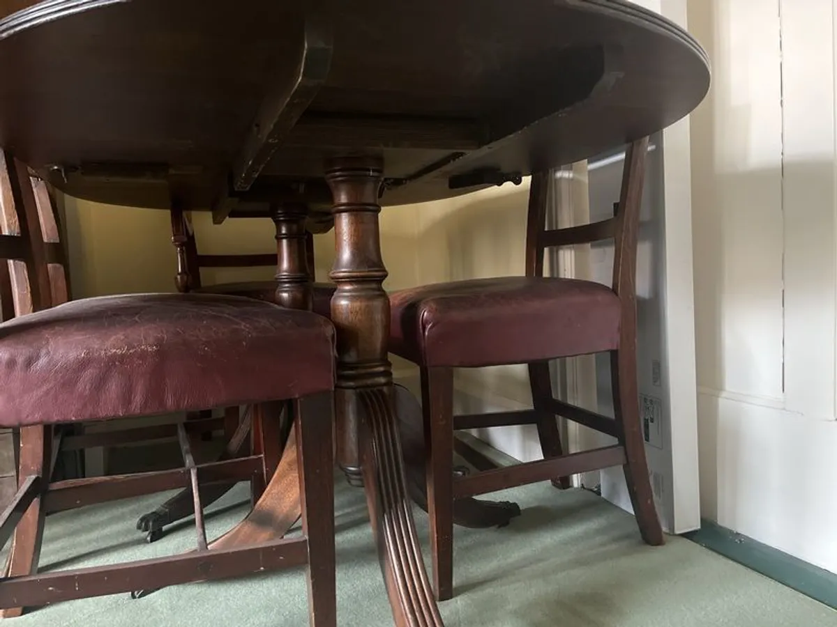 drinks side cabinet and dining  table - Image 4