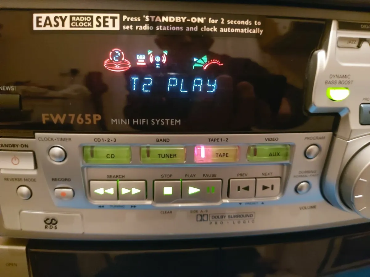 Philips Mini HiFi System, Model FW765P-22 - Image 3