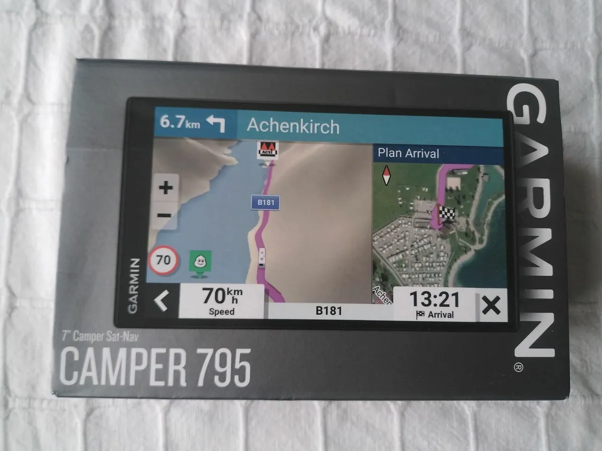 Garmin Camper 795 7" Sat Nav - Image 1