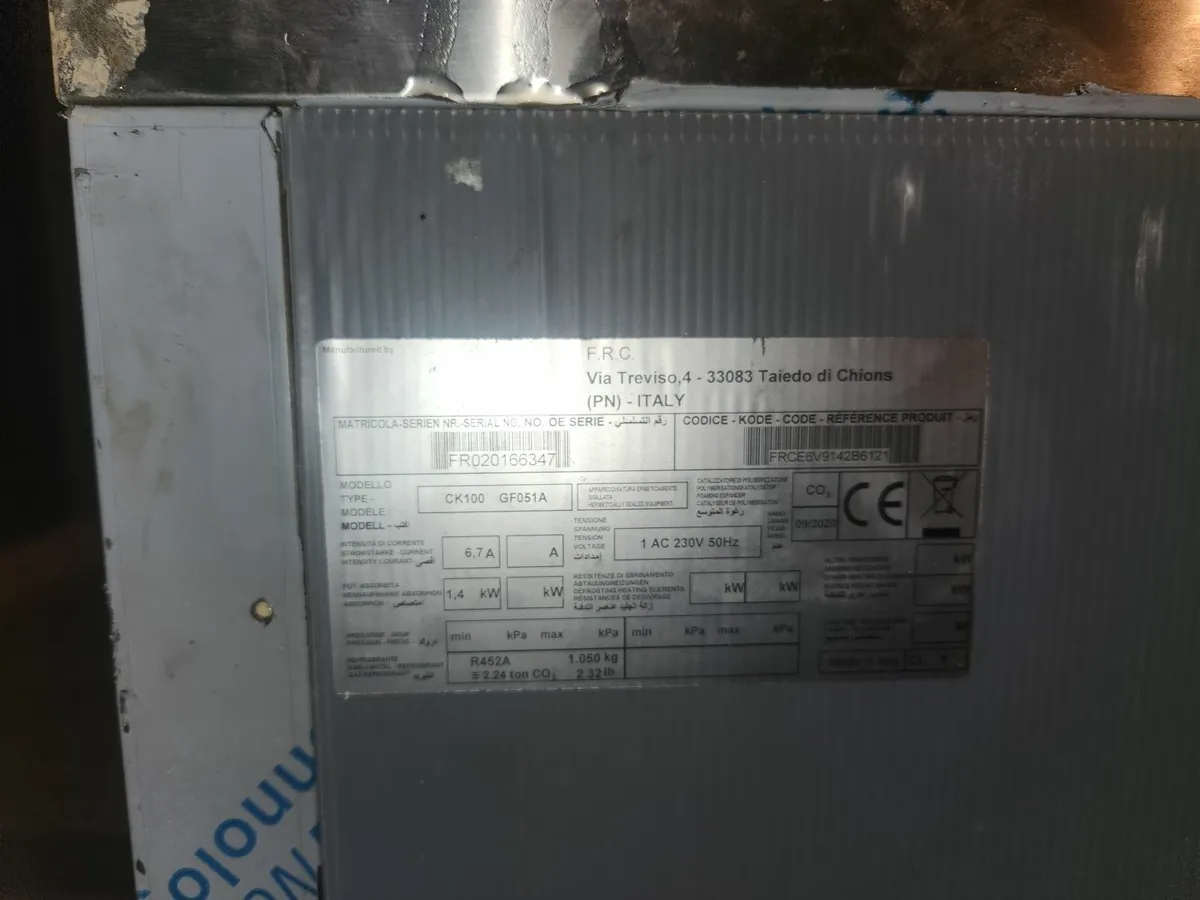 Blast chiller - Image 1