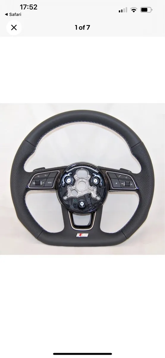 New oem audi s A4 A5 S4 S5 16-25 steering wheel - Image 1