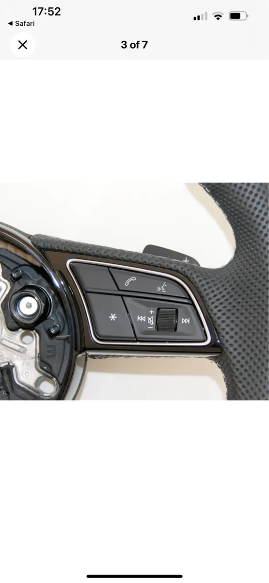 New oem audi s A4 A5 S4 S5 16-25 steering wheel - Image 3