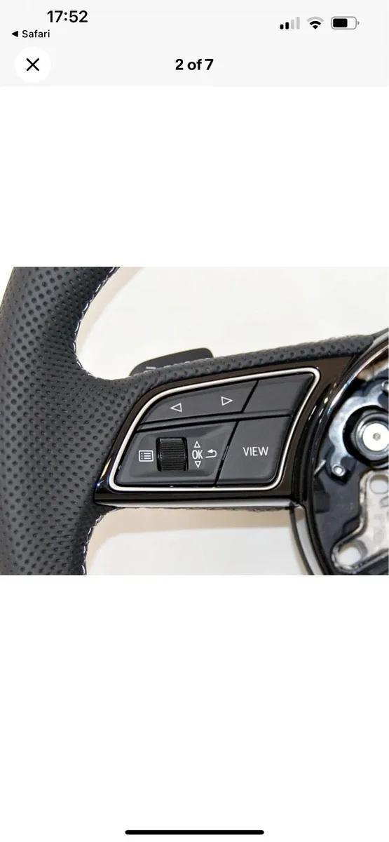 New oem audi s A4 A5 S4 S5 16-25 steering wheel - Image 4