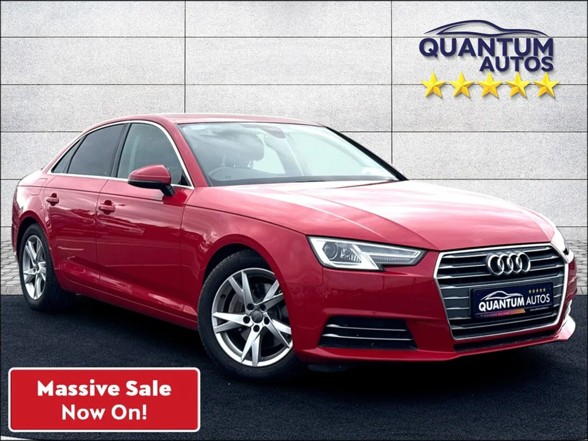 Audi A4 2018 SPORT ULTRA 2.0 TDI 190 BHP €98 P/W W - Image 1