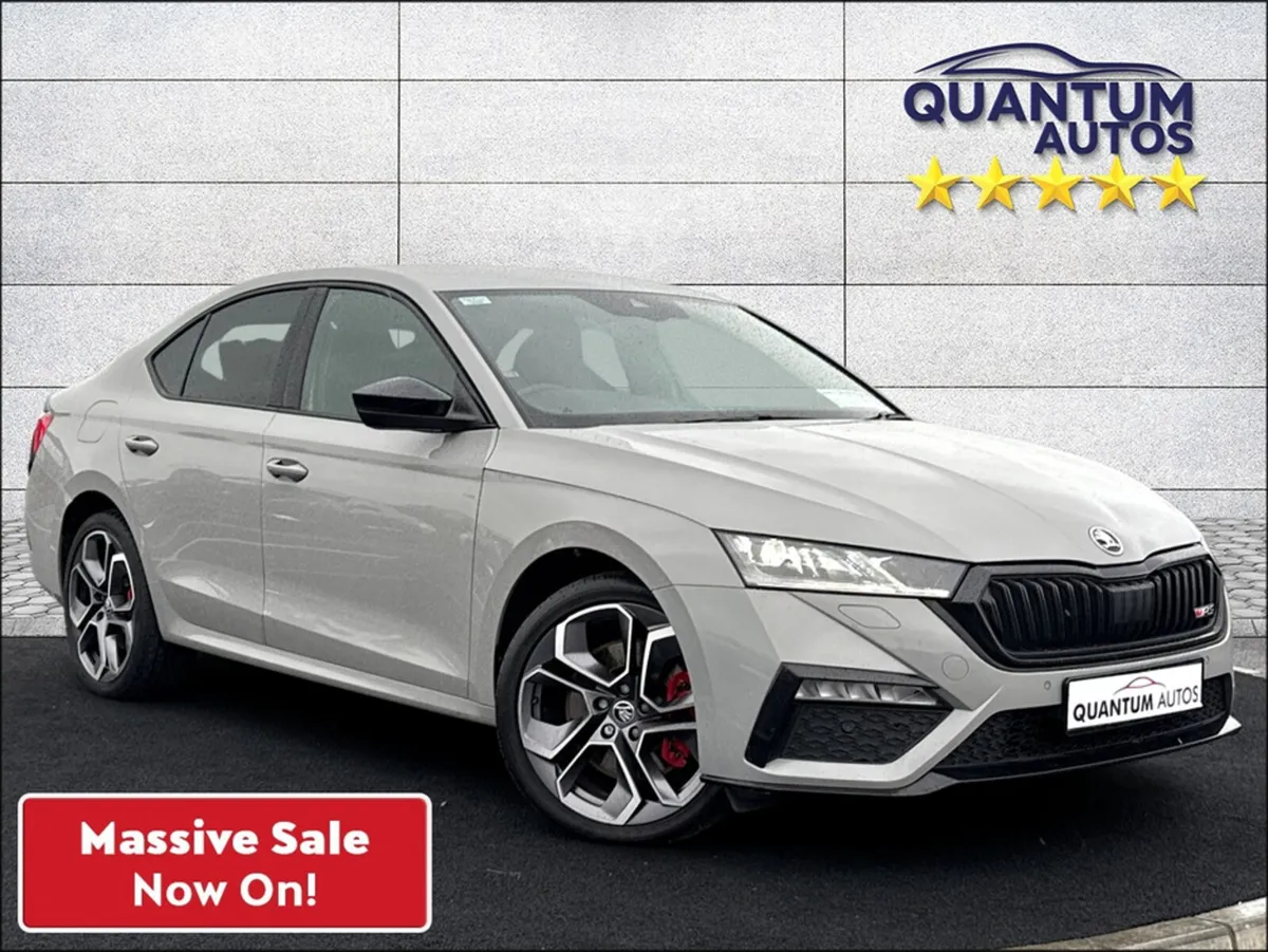 Skoda Octavia 2021 VRS 1.4TSI IV DSG 241BHP €132PW - Image 1