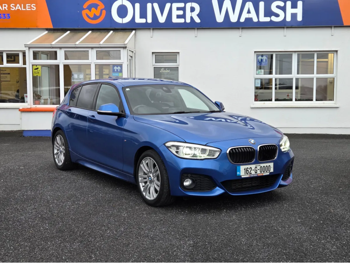 BMW 1-Series Estoril Blue M sport 118 D - Image 1