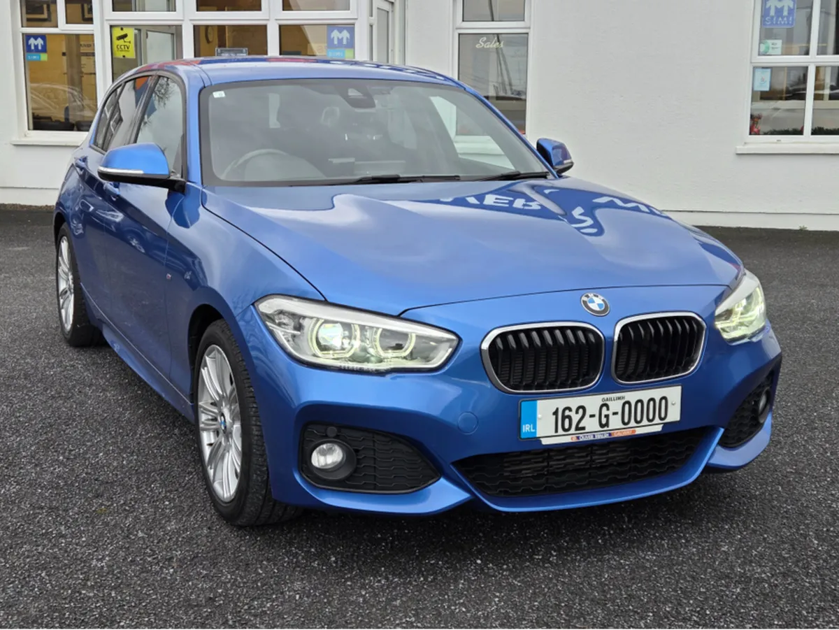 BMW 1-Series Estoril Blue M sport 118 D - Image 2