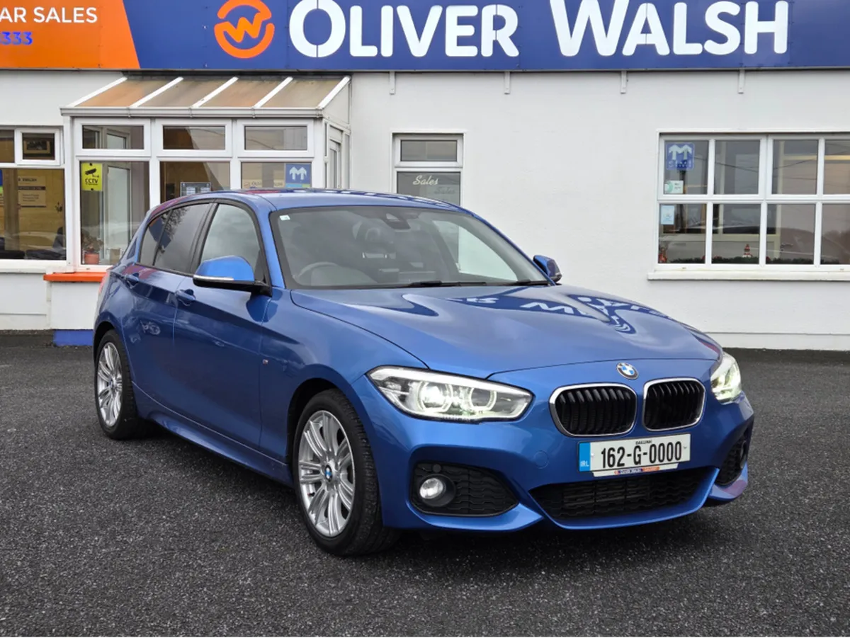 BMW 1-Series Estoril Blue M sport 118 D - Image 3