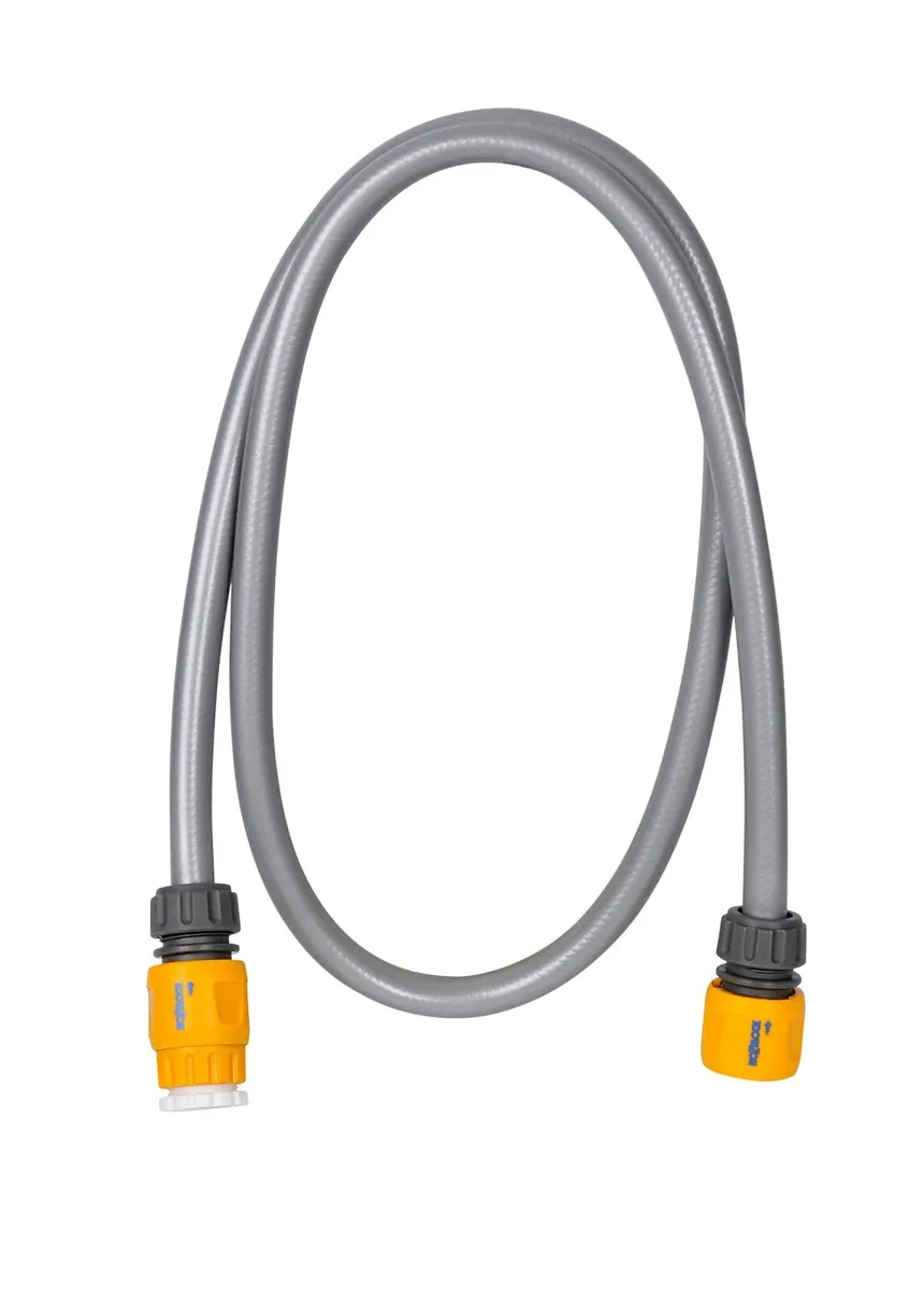 Hozelock Yellow & greyHose pipe + connector - Image 3