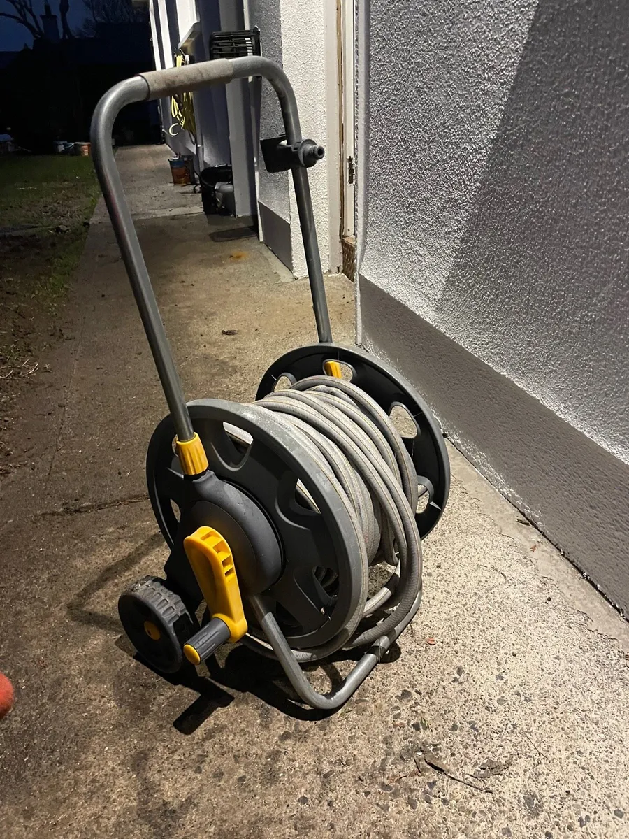 Hozelock Yellow & greyHose pipe + connector - Image 4