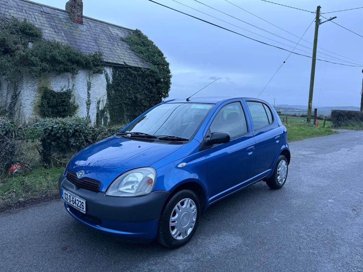 02 Toyota Yaris " ONLY 5000 miles, as new" - Image 1