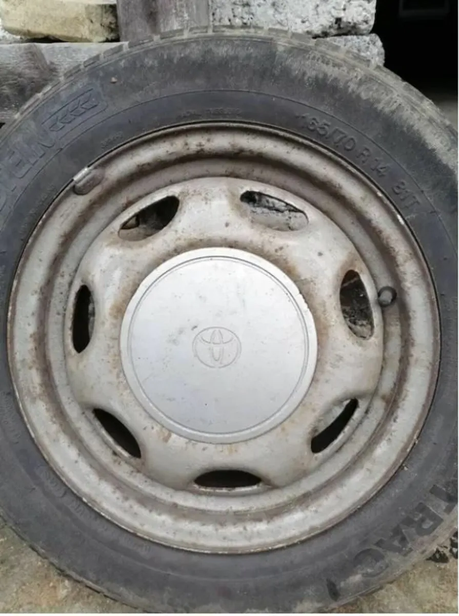 Set of 6 x Toyota Corolla E10 XLI E11 Steel Wheels - Image 4