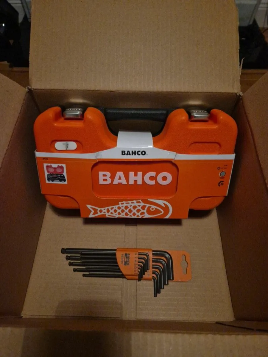 Bahco socket ratcheting set + gift: Allen keys - Image 1
