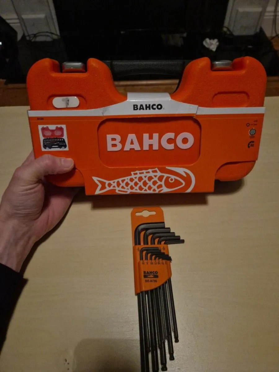 Bahco socket ratcheting set + gift: Allen keys - Image 4