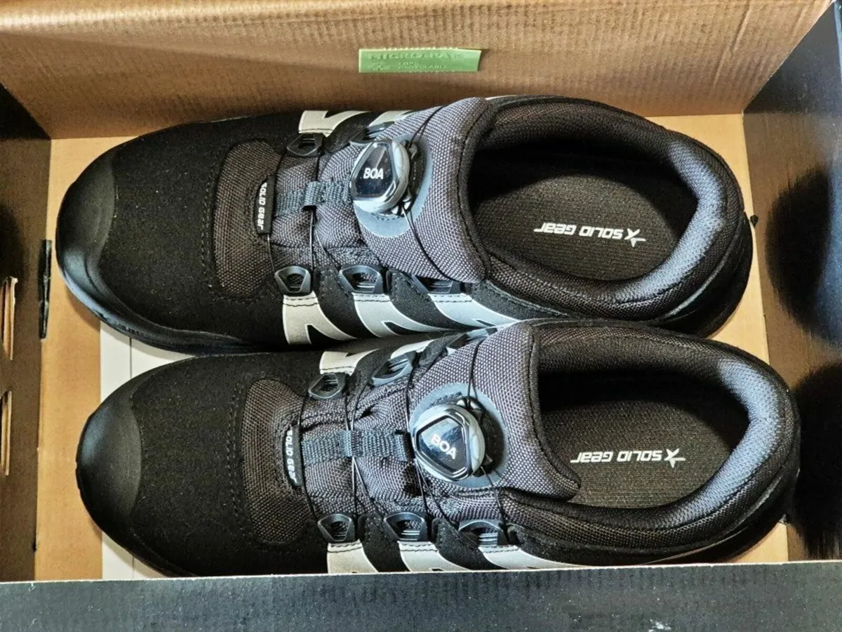SNICKERS Solid Gear S3 safety work trainers, NEW! - Image 4