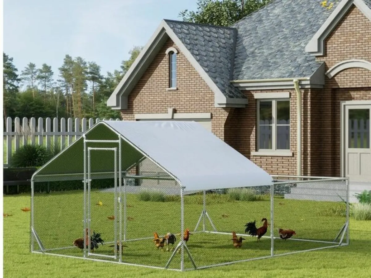 Chicken Coop 4 x 3m (13ft x 10ft) Chicken run - Image 3