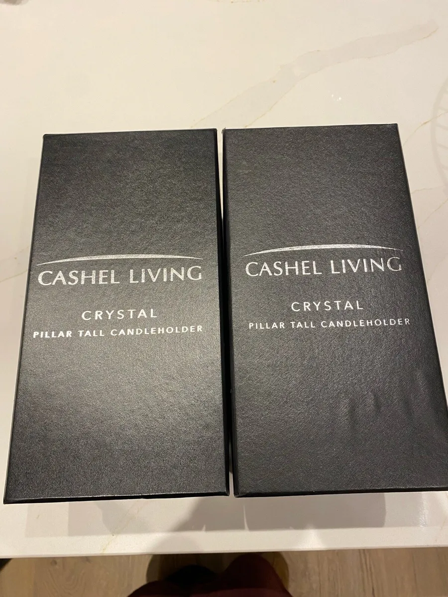 Tipperary crystal candkesticks - Image 3