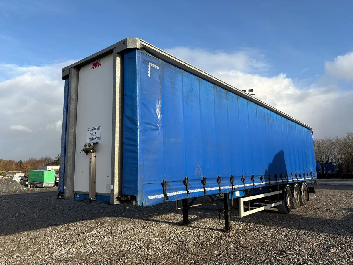 SDC 4.2m Curtainside trailer - Image 1