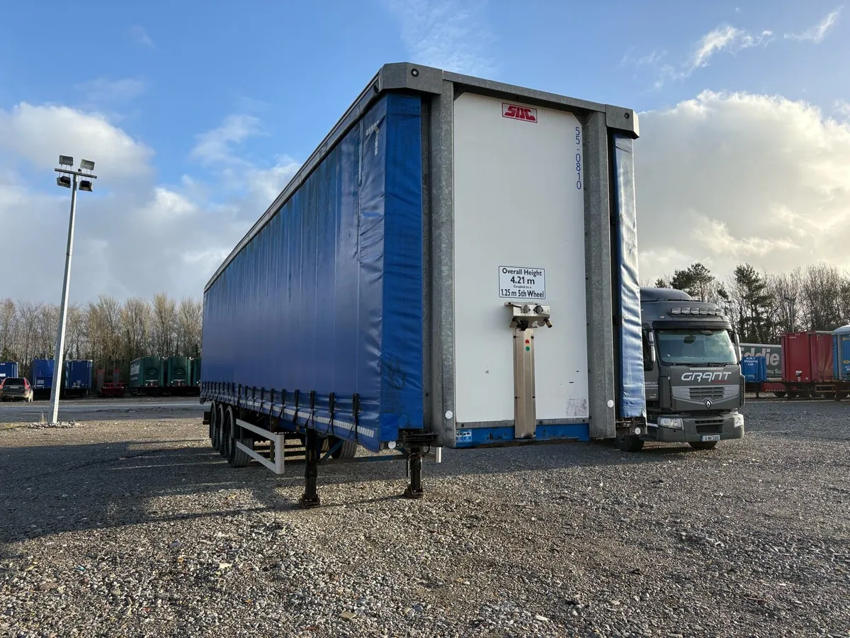 SDC 4.2m Curtainside trailer - Image 2