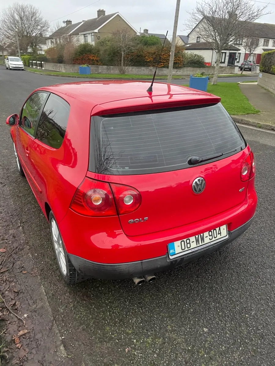Volkswagen Golf gt 2008 170 up - Image 3