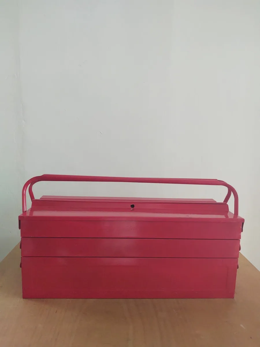 SEALEY CANTILEVER 4 TRAY TOOLBOX RED - Image 4