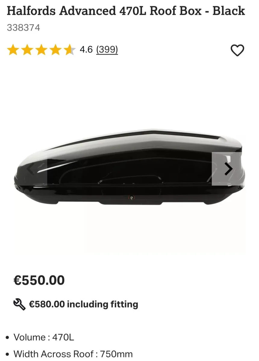 Roof box 470 litres - Image 3