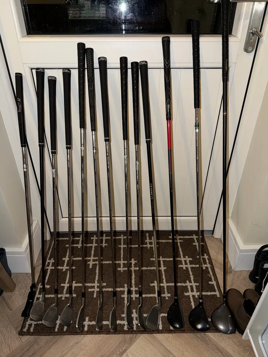 Full Set of Golf clubs and bag - Image 1