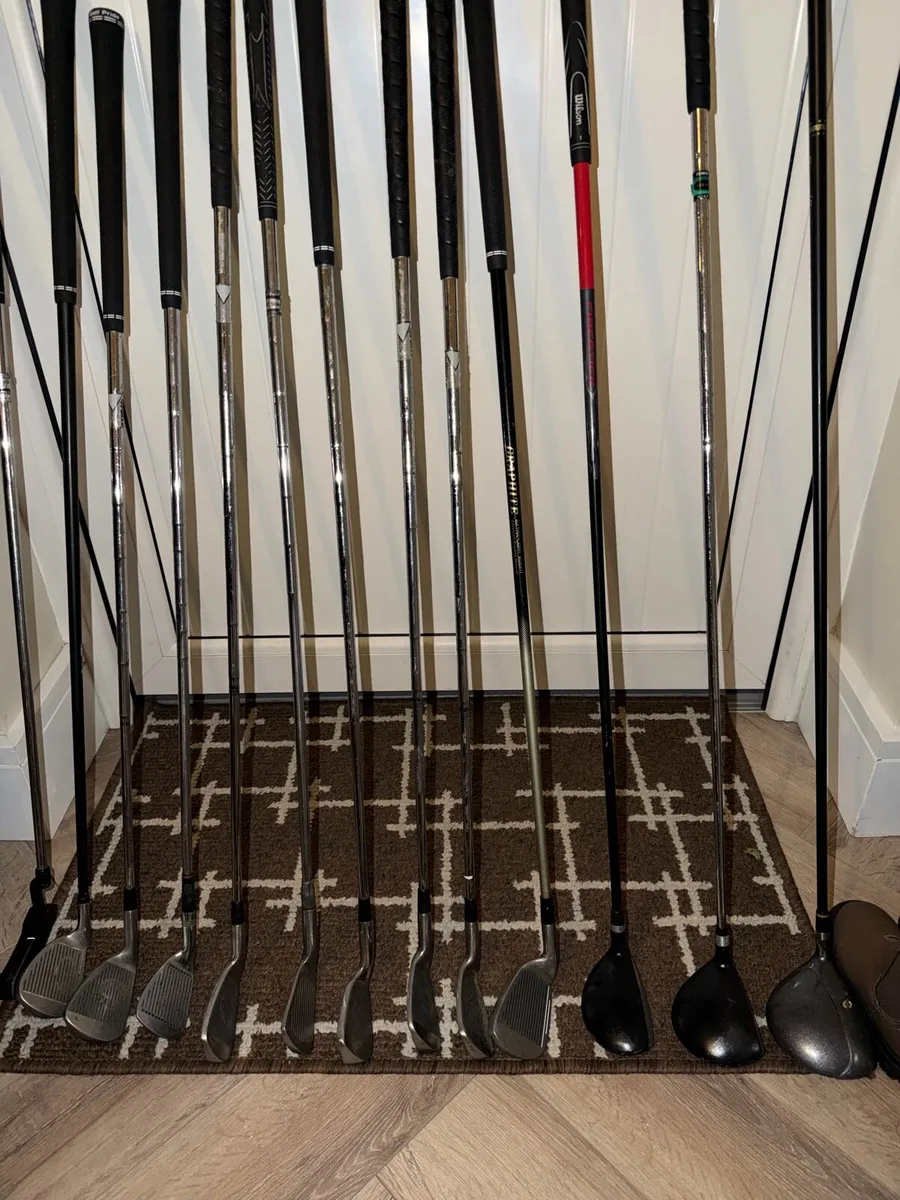Full Set of Golf clubs and bag - Image 2