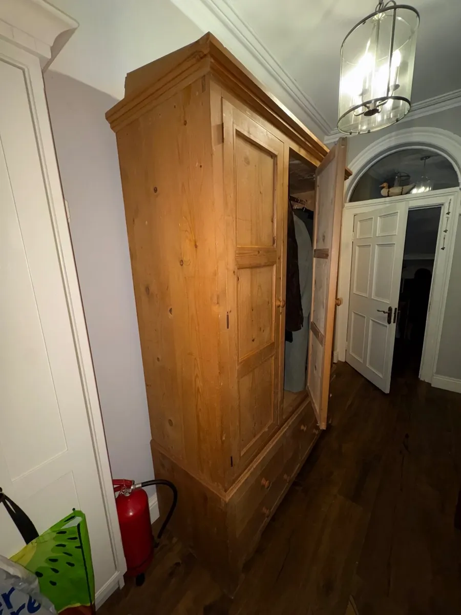 Wooden Wardrobe - Image 1