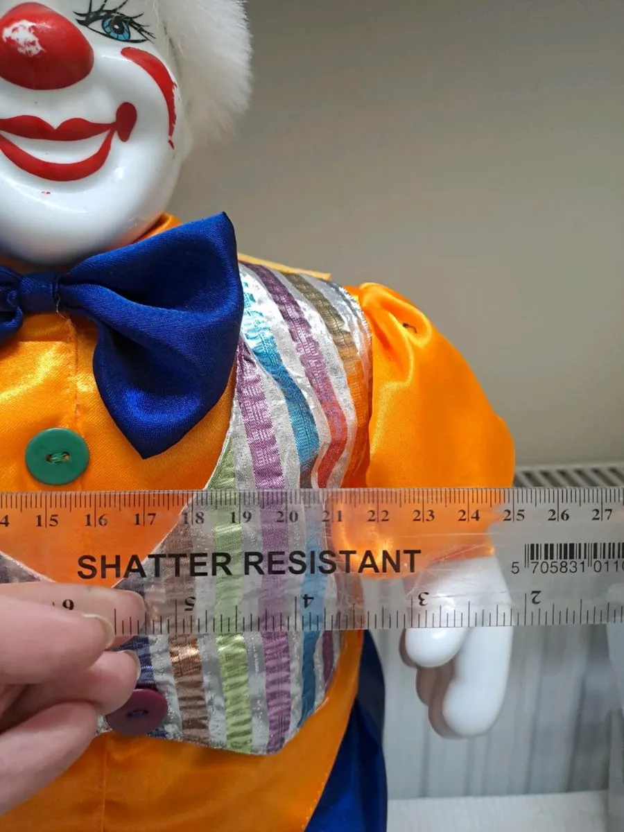 80s Vintage Bond Street Collection Clown Doll - Image 4