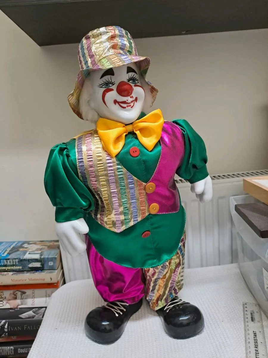 2nd 80s Vintage Bond Street Collection Clown Doll - Image 1