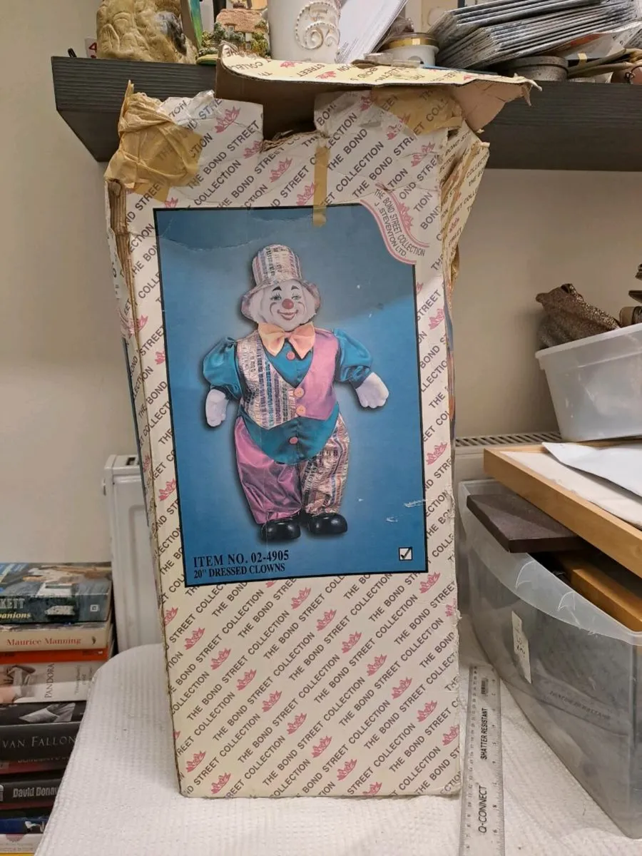 2nd 80s Vintage Bond Street Collection Clown Doll - Image 2