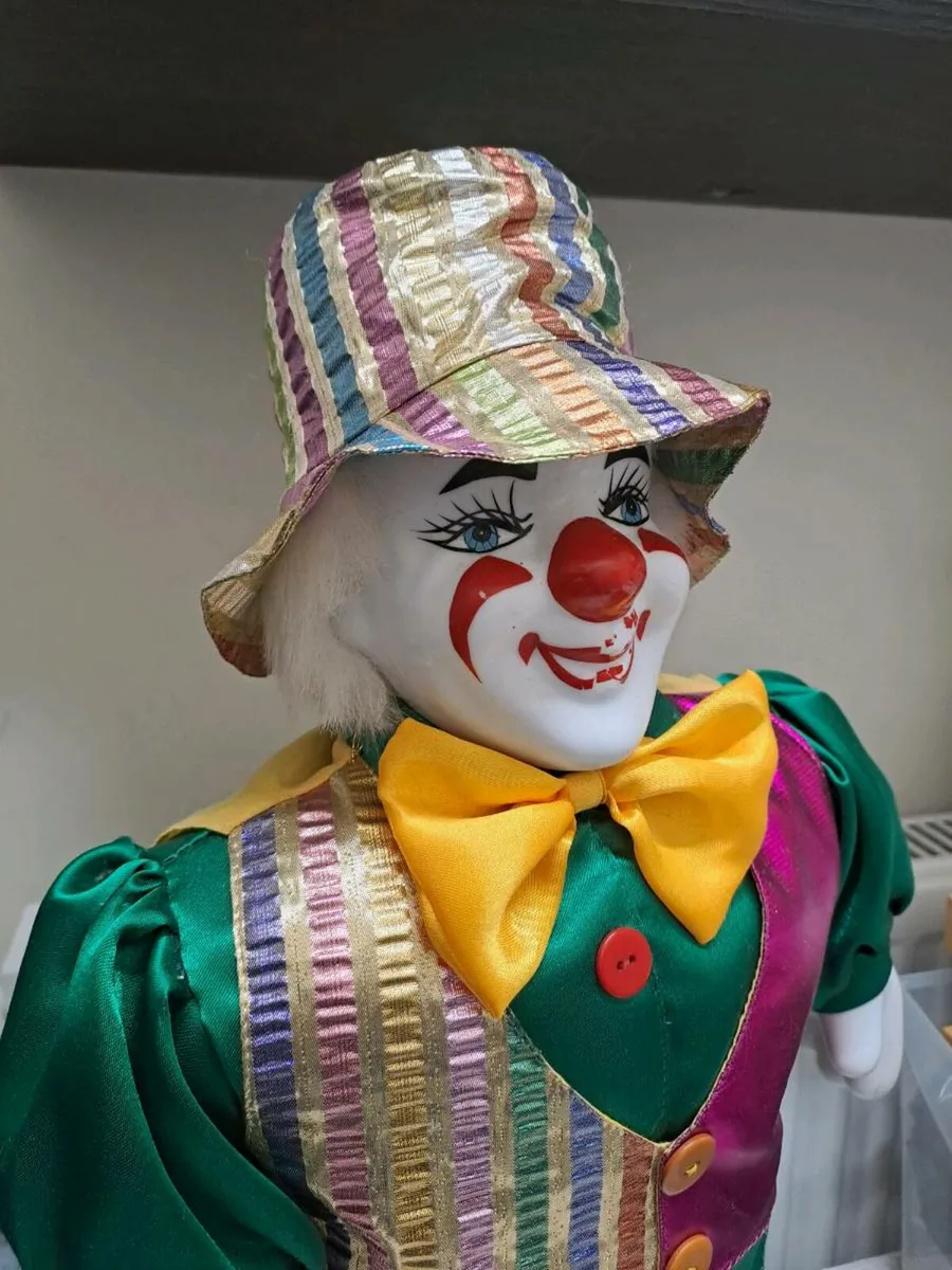 2nd 80s Vintage Bond Street Collection Clown Doll - Image 3