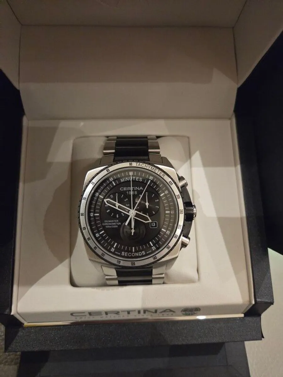 Certina Swiss Chronograph Watch - Image 1
