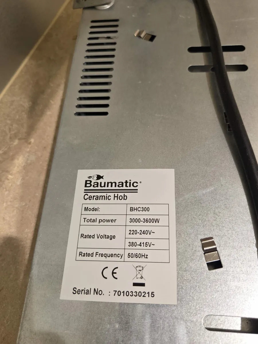 2 rin baumatic hob - Image 2