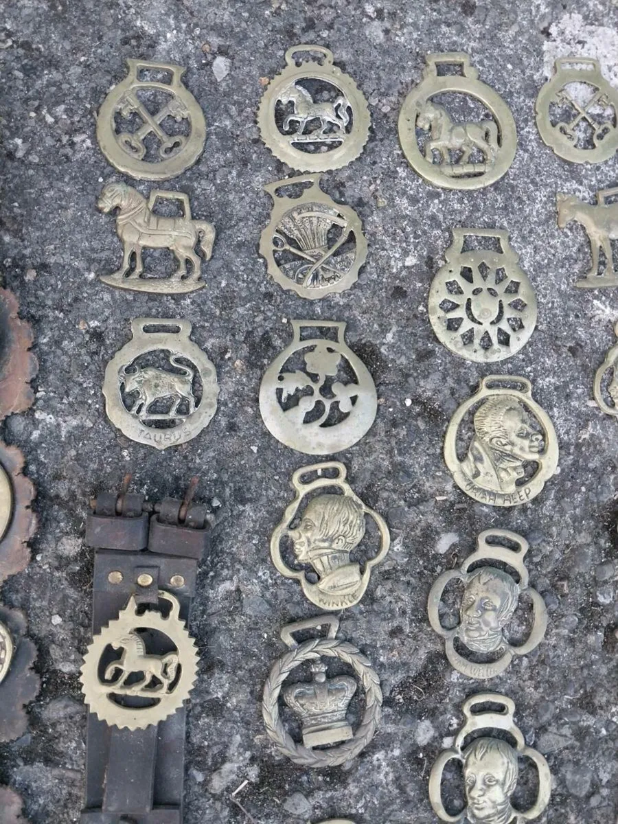 Horse Brasses Mix 74 approx - Image 4