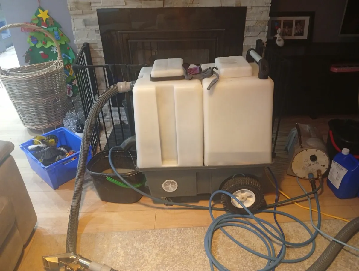 Magma heater inline carpet cleaning