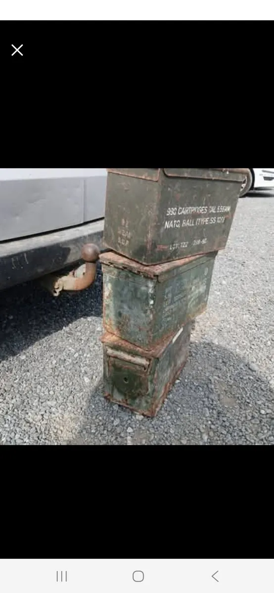 3 steel box - Image 1