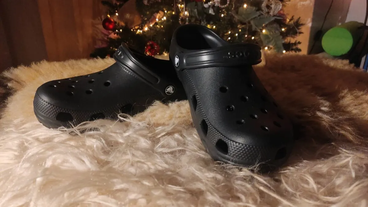 New Black Crocs size 39 - Image 2
