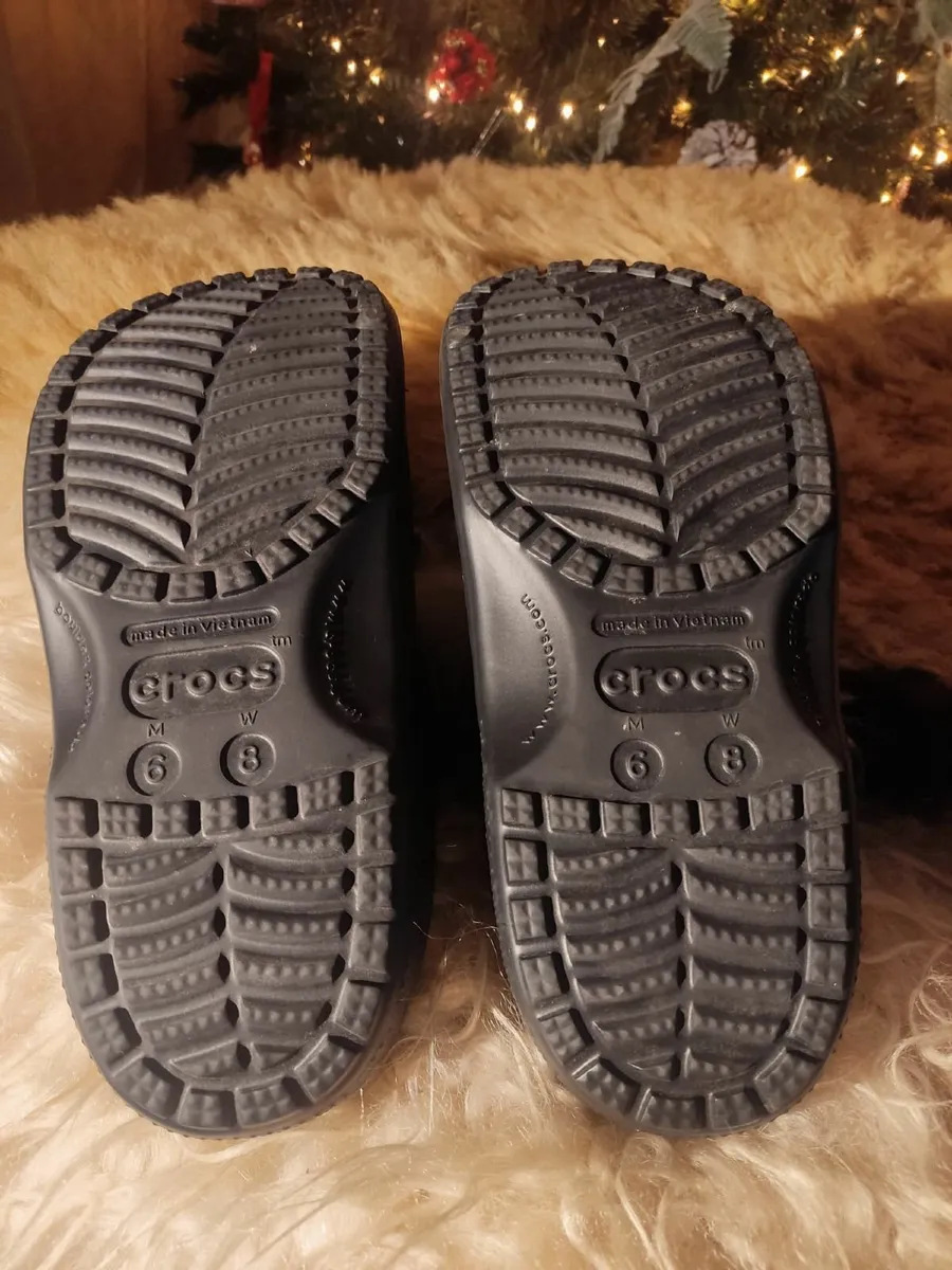 New Black Crocs size 39 - Image 4