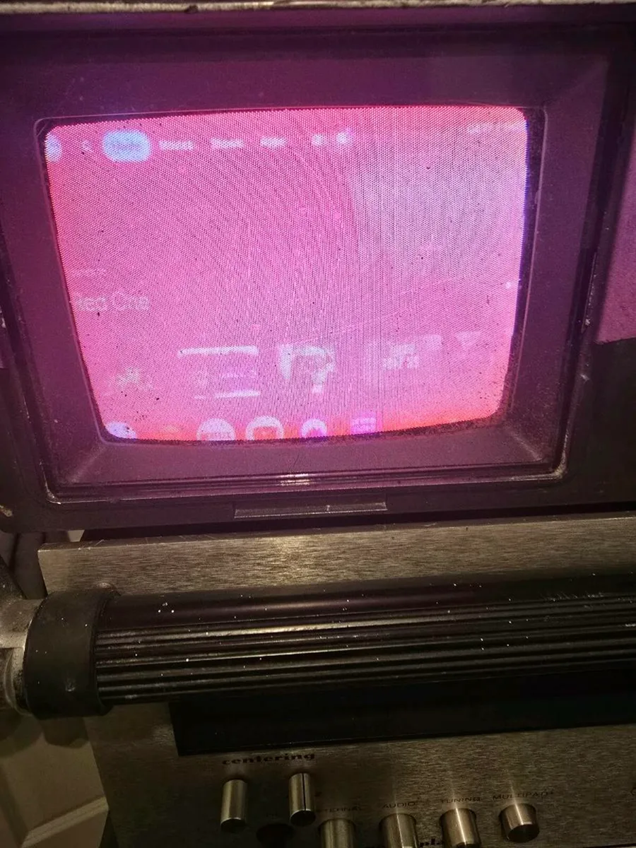 Jvc TV/Radio/Cassette/ Vintage - Image 2