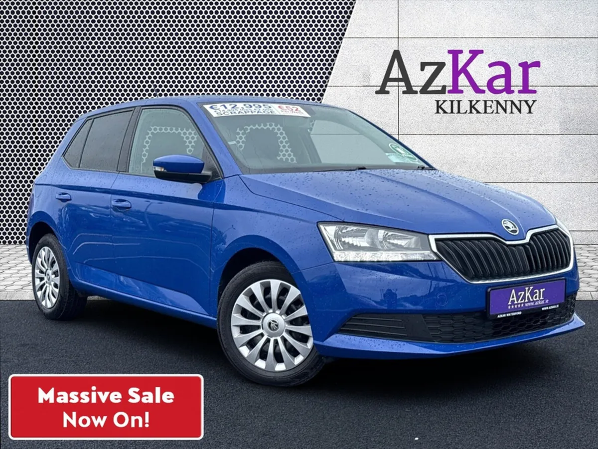 Skoda Fabia 2021 ACTIVE 1.0 MPI 5DR €59 P/W WITH N - Image 1