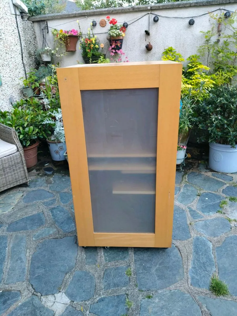 Cabinet opens out into a desk. Brilliant space sav - Image 2