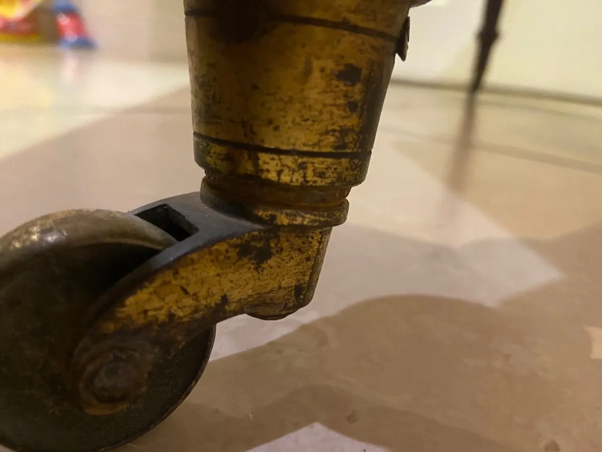 Victorian Queen Anne slope front desk - Image 3