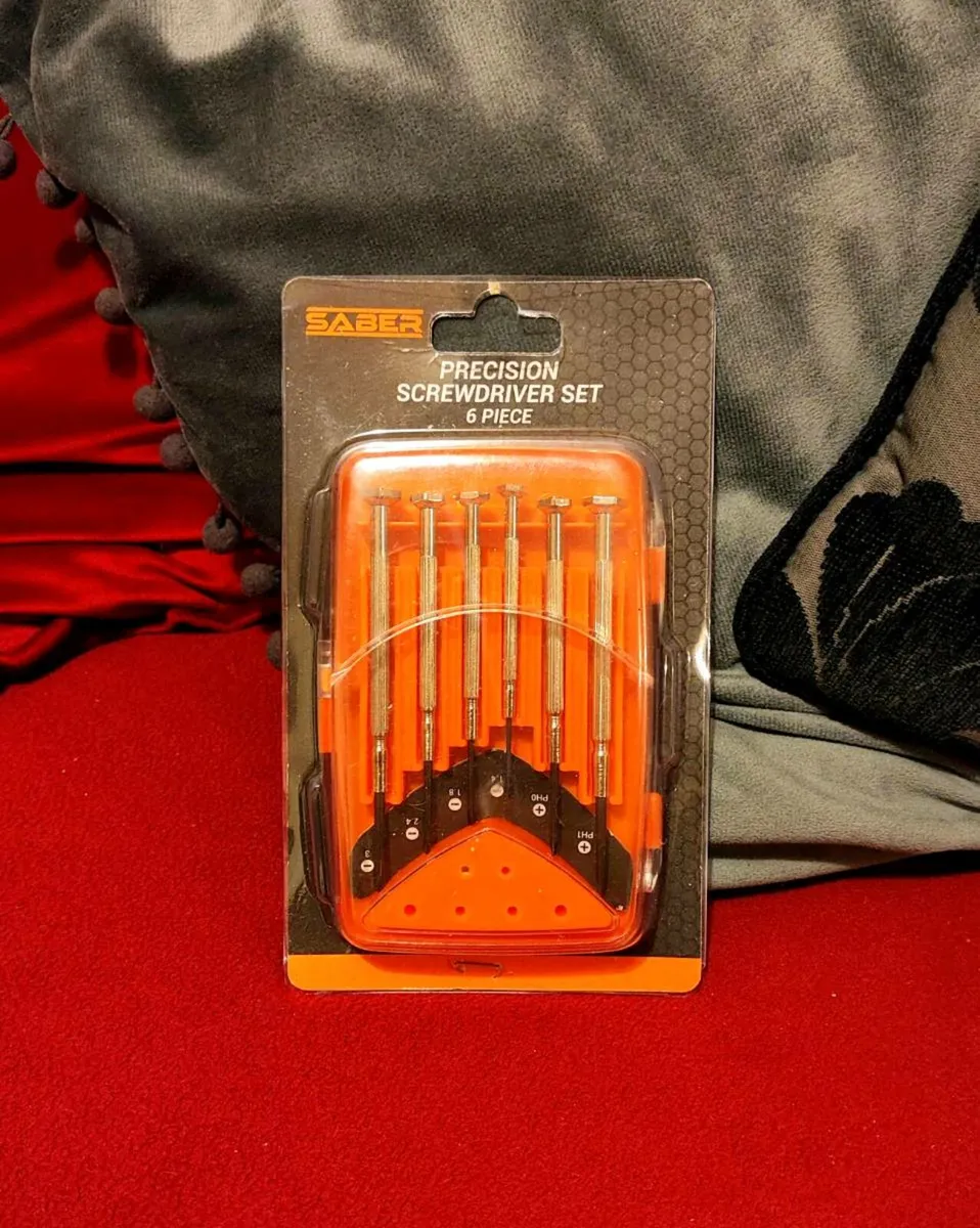SABER 6-Piece Precision Screwdriver Set – Compact - Image 2