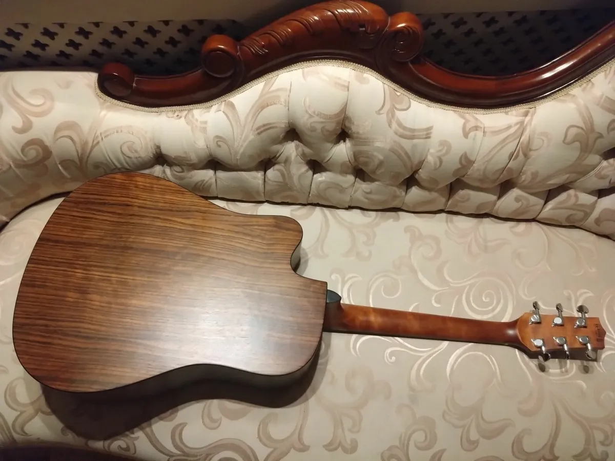 Brand new - Tabacco burst colour Acoustic Guitar - Image 4