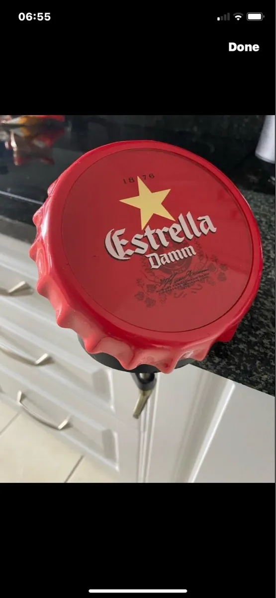 Estrella Beer Bar Display/ Bottle Opener - Image 1