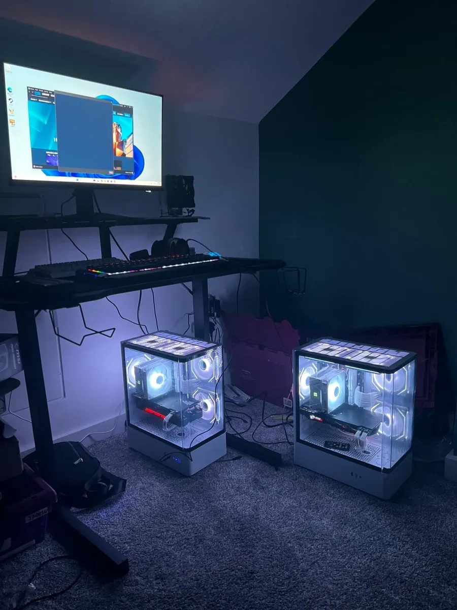 White custom built gaming pc - Image 4