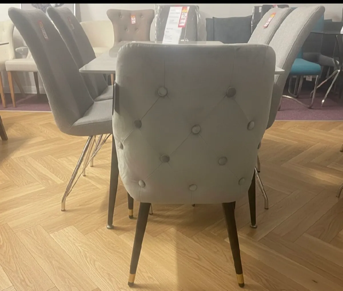 Fabulous  dining chairs new almost half price - Image 2