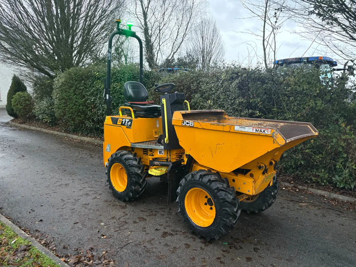 2021 JCB 1T-2 high tip dumper(Finance available) - Image 1